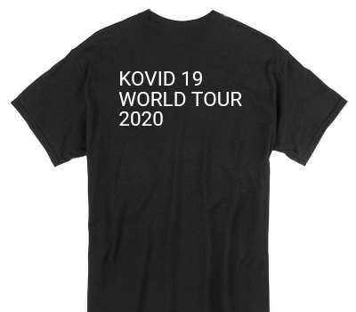 Custom Gildan 100% Cotton Black T-Shirt