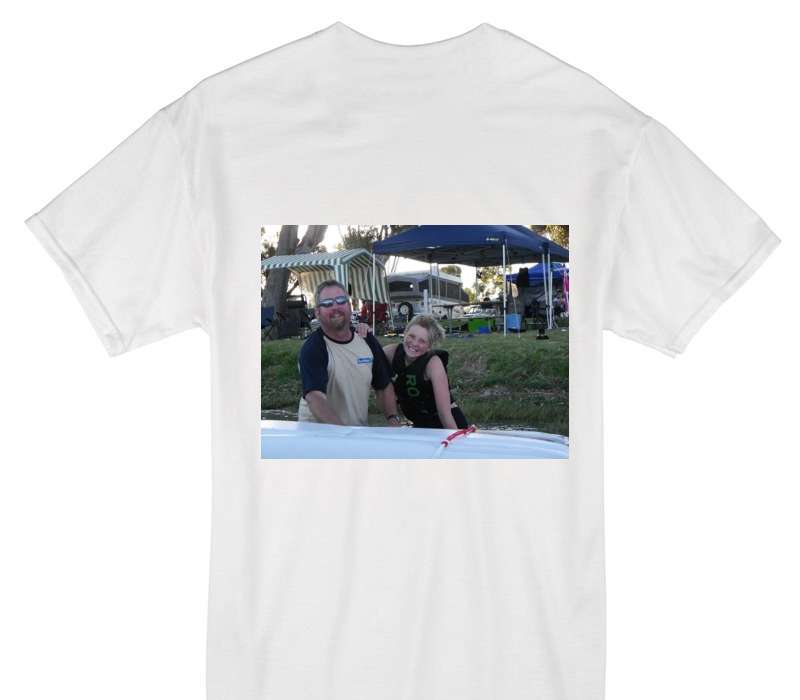 Custom Gildan 100% Cotton White T-Shirt