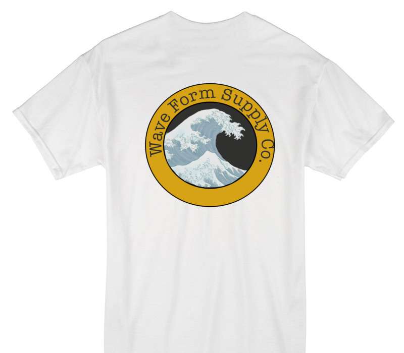 Custom Gildan 100% Cotton White T-Shirt