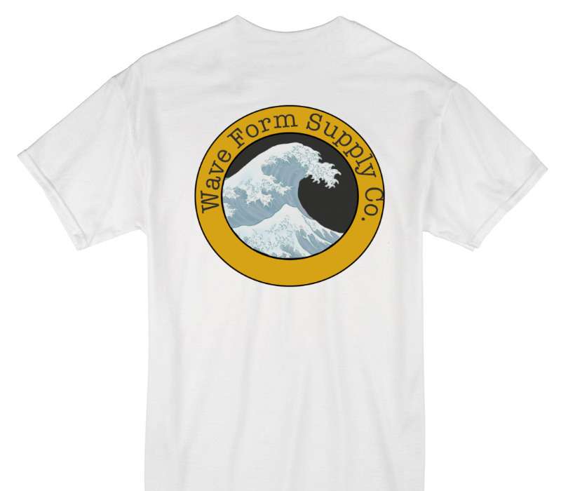 Custom Gildan 100% Cotton White T-Shirt