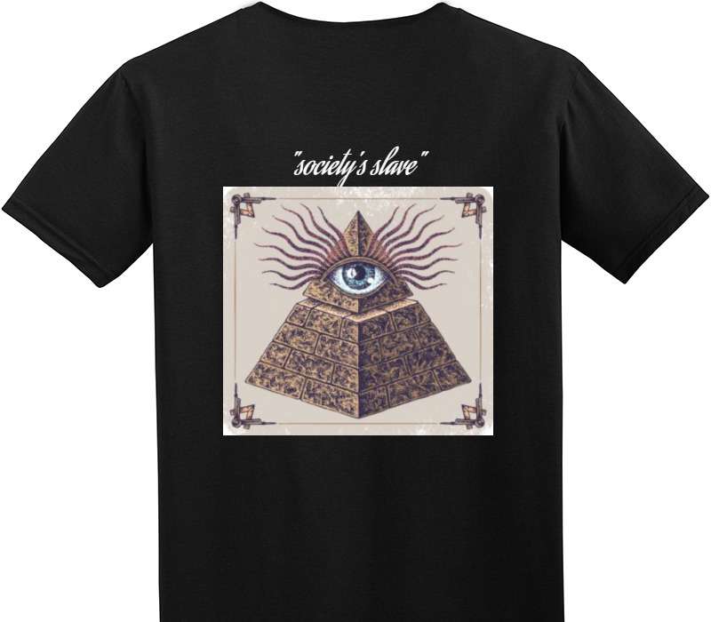 Custom Adult Soft Style 100% Cotton Black T-Shirt