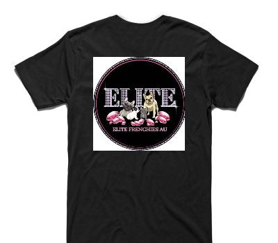 Custom AS Colour 100% Cotton Black T-Shirt