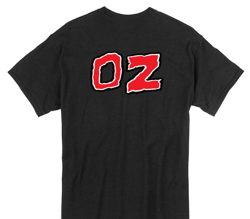 Custom Gildan 100% Cotton Black T-Shirt