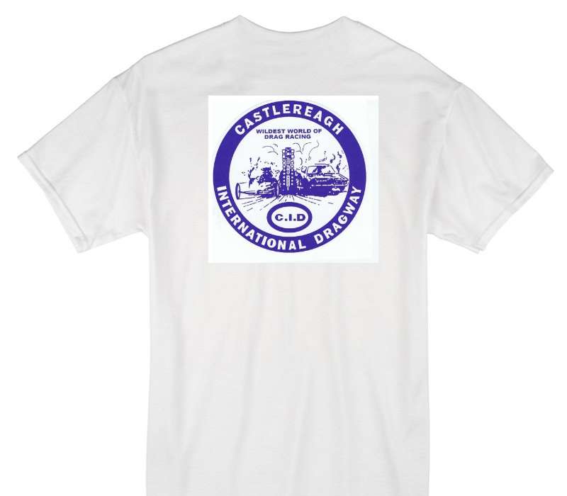 Custom Gildan 100% Cotton White T-Shirt