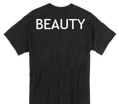 Custom Gildan 100% Cotton Black T-Shirt