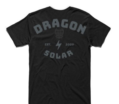 Custom AS Colour 100% Cotton Black T-Shirt