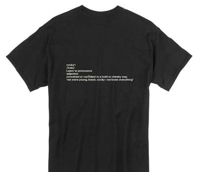Custom Gildan 100% Cotton Black T-Shirt