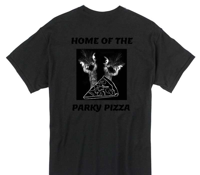 Custom Gildan 100% Cotton Black T-Shirt