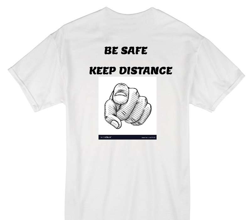 Custom Gildan 100% Cotton White T-Shirt