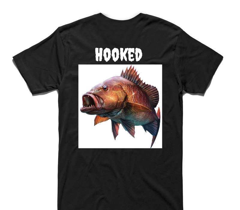 Custom AS Colour 100% Cotton Black T-Shirt