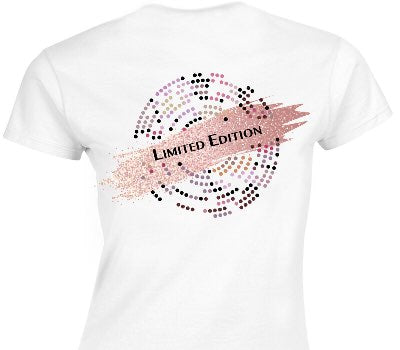 Custom Womens Soft Style 100% Cotton White T-Shirt