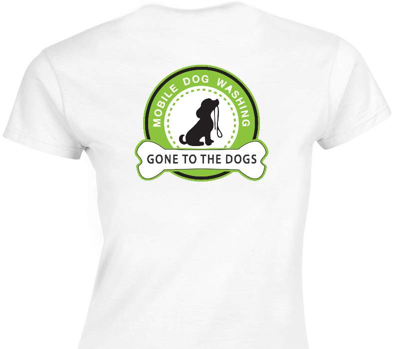 Custom Womens Soft Style 100% Cotton White T-Shirt