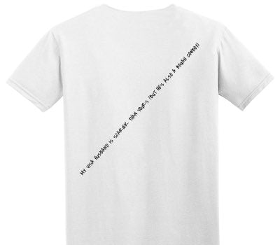 Custom Adult Soft Style 100% Cotton White T-Shirt