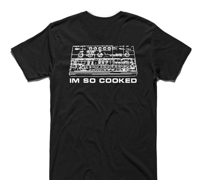 Custom AS Colour 100% Cotton Black T-Shirt