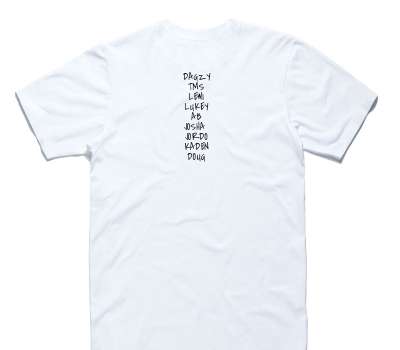 Custom AS Colour 100% Cotton White T-Shirt