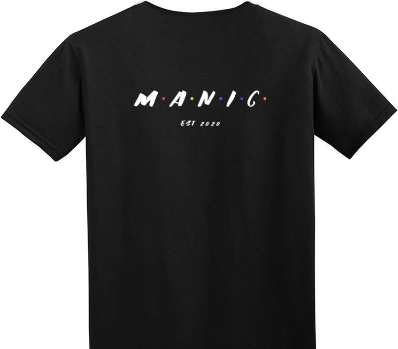 Custom Adult Soft Style 100% Cotton Black T-Shirt