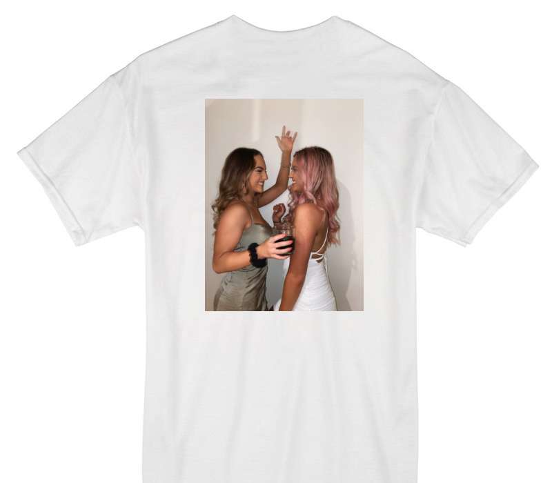 Custom Gildan 100% Cotton White T-Shirt