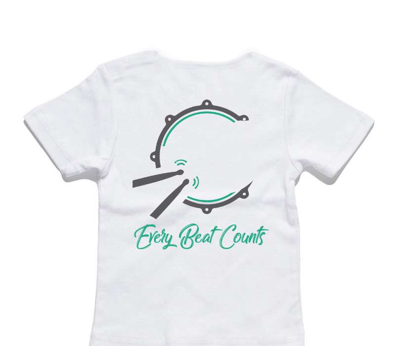 Custom AS Colour White Baby T-Shirt