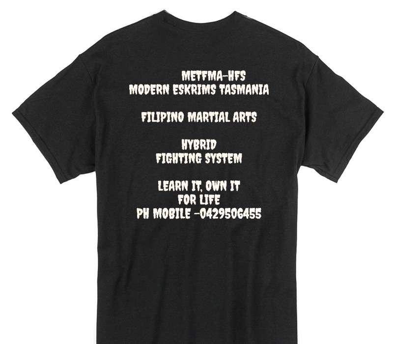 Custom Gildan 100% Cotton Black T-Shirt