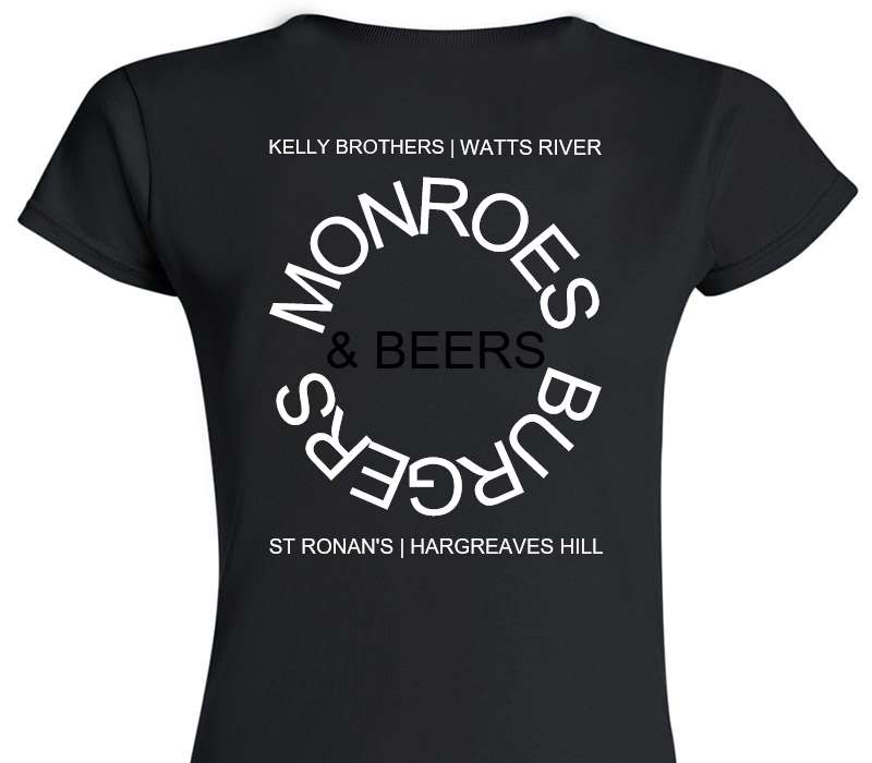 Custom Womens Soft Style 100% Cotton Black T-Shirt