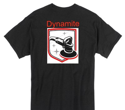 Custom Gildan 100% Cotton Black T-Shirt