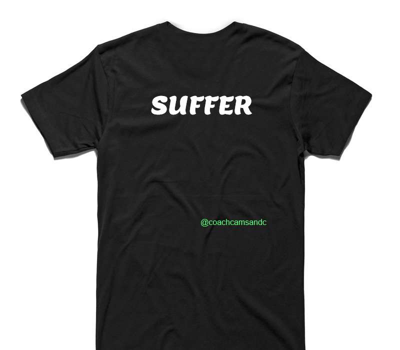 Custom AS Colour 100% Cotton Black T-Shirt
