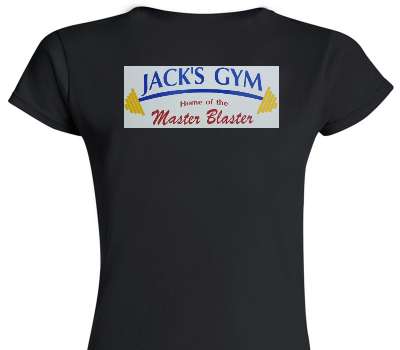Custom Womens Soft Style 100% Cotton Black T-Shirt