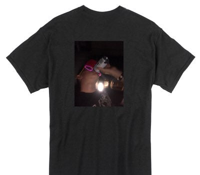 Custom Gildan 100% Cotton Black T-Shirt