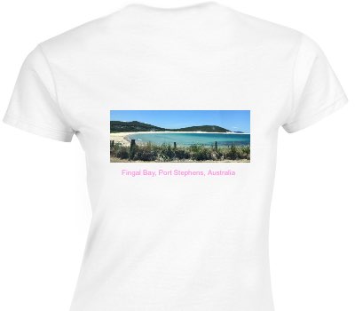 Custom Womens Soft Style 100% Cotton White T-Shirt