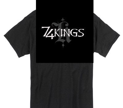 Custom Gildan 100% Cotton Black T-Shirt