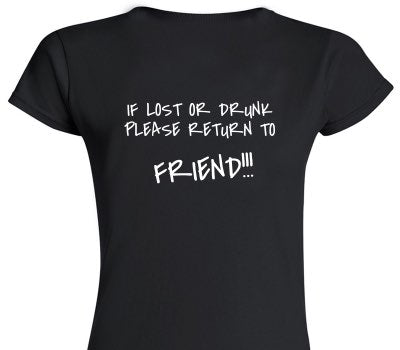 Custom Womens Soft Style 100% Cotton Black T-Shirt
