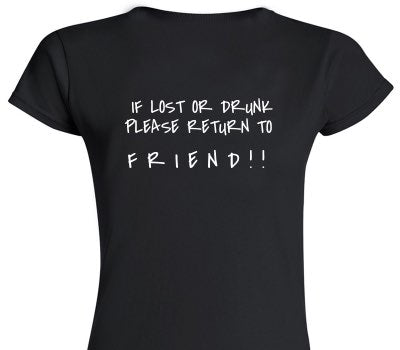 Custom Womens Soft Style 100% Cotton Black T-Shirt