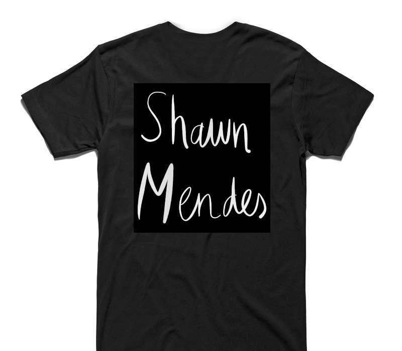 Custom AS Colour 100% Cotton Black T-Shirt