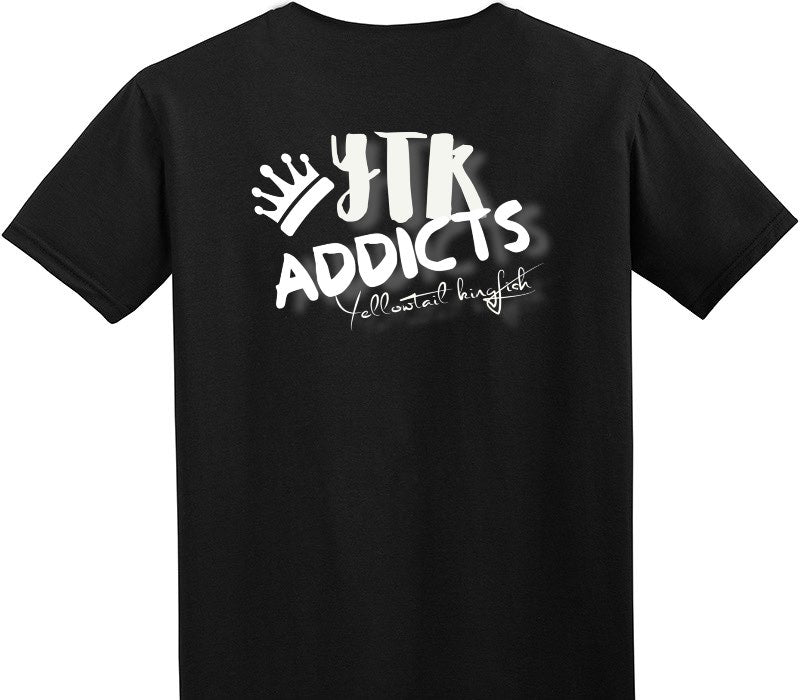 Custom Adult Soft Style 100% Cotton Black T-Shirt