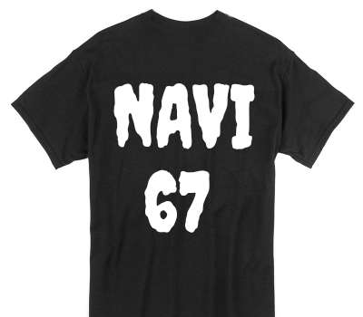 Custom Gildan 100% Cotton Black T-Shirt