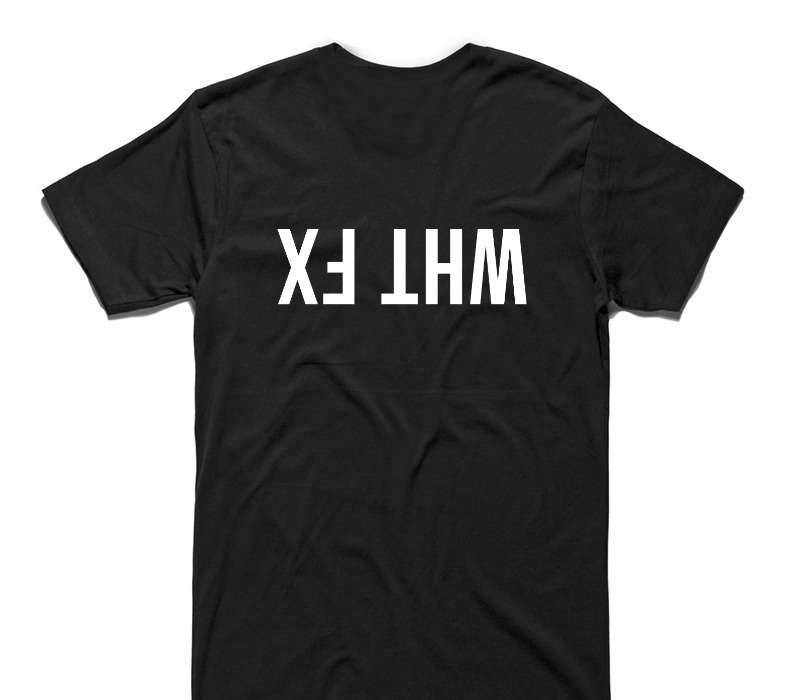 Custom AS Colour 100% Cotton Black T-Shirt