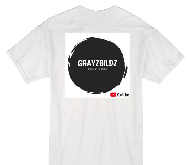 Custom Gildan 100% Cotton White T-Shirt