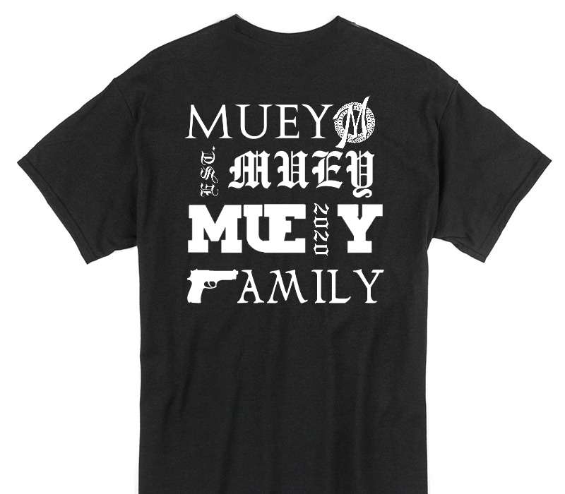 Custom Gildan 100% Cotton Black T-Shirt