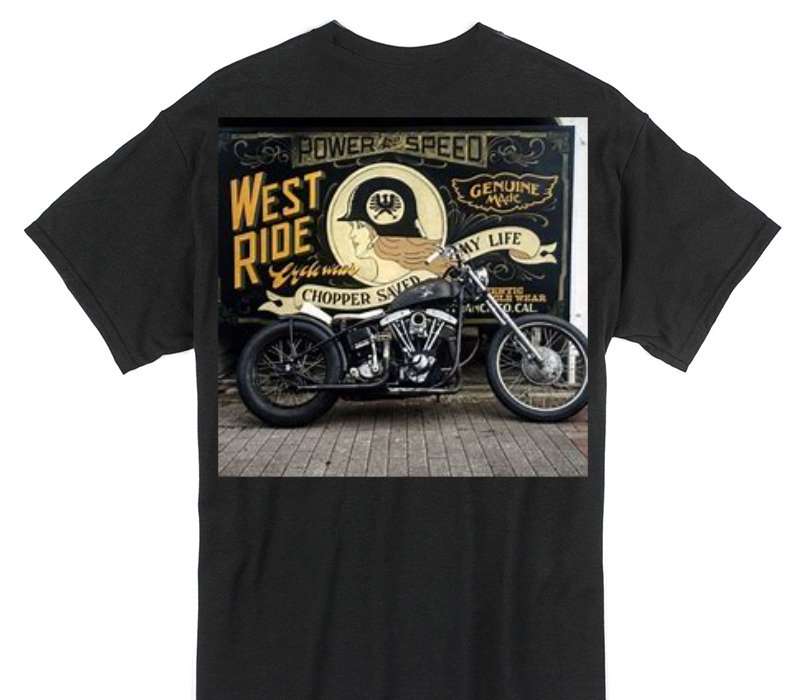Custom Gildan 100% Cotton Black T-Shirt