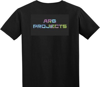 Custom Adult Soft Style 100% Cotton Black T-Shirt