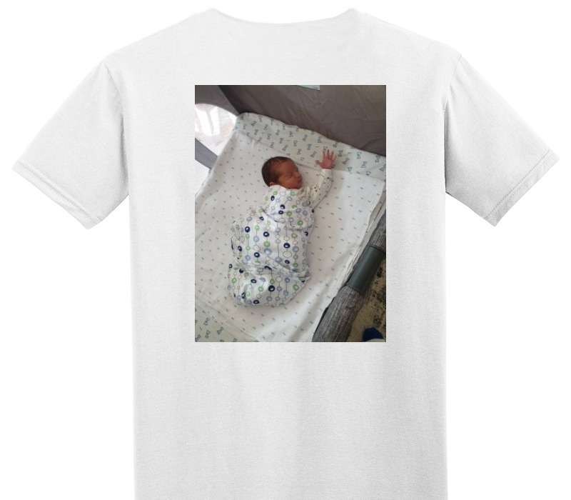 Custom Adult Soft Style 100% Cotton White T-Shirt