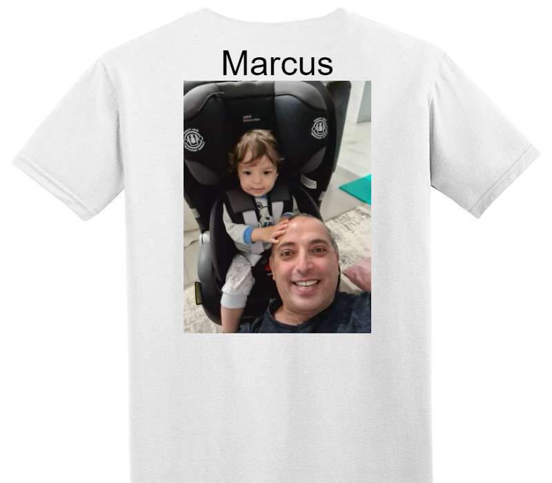 Custom Adult Soft Style 100% Cotton White T-Shirt