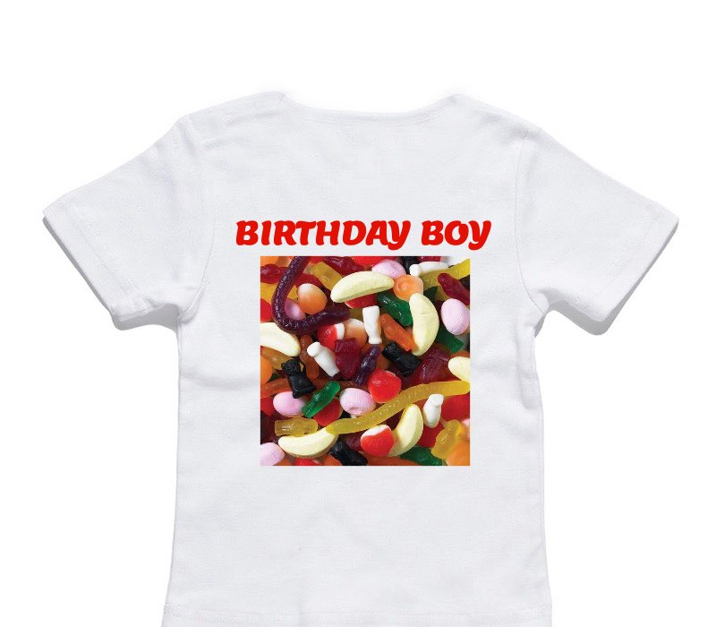 Custom AS Colour White Baby T-Shirt