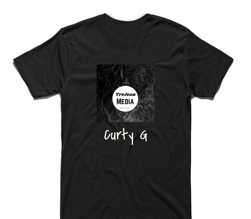 Custom AS Colour 100% Cotton Black T-Shirt