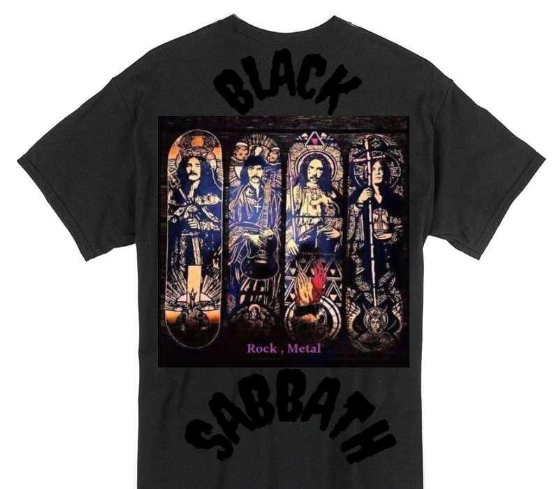 Custom Gildan 100% Cotton Black T-Shirt