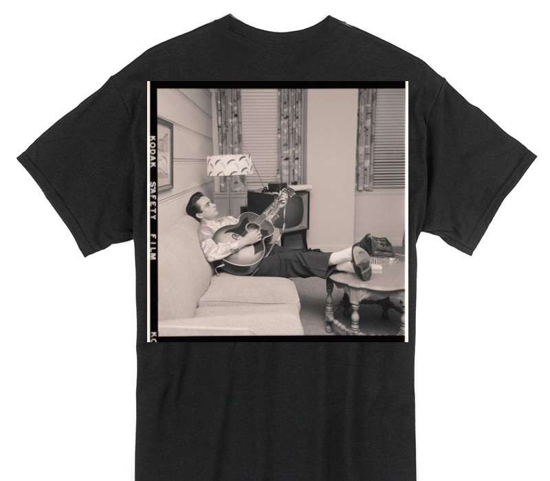 Custom Gildan 100% Cotton Black T-Shirt