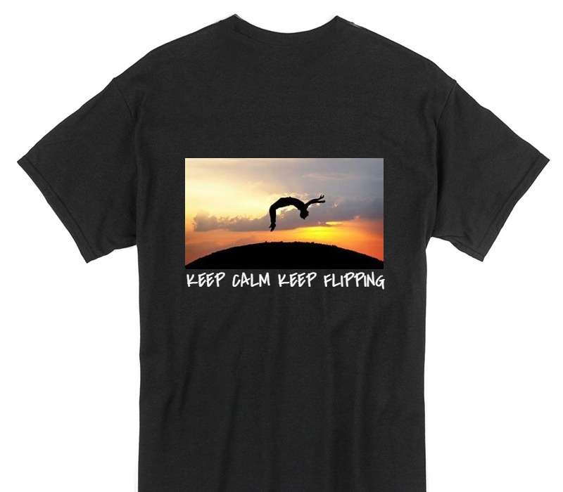 Custom Gildan 100% Cotton Black T-Shirt