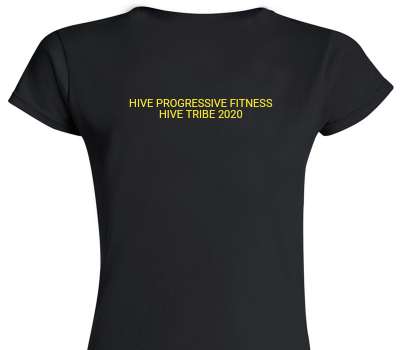 Custom Womens Soft Style 100% Cotton Black T-Shirt