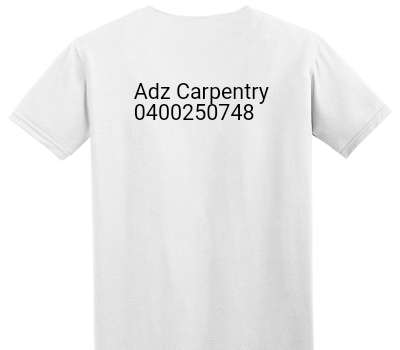 Custom Adult Soft Style 100% Cotton White T-Shirt