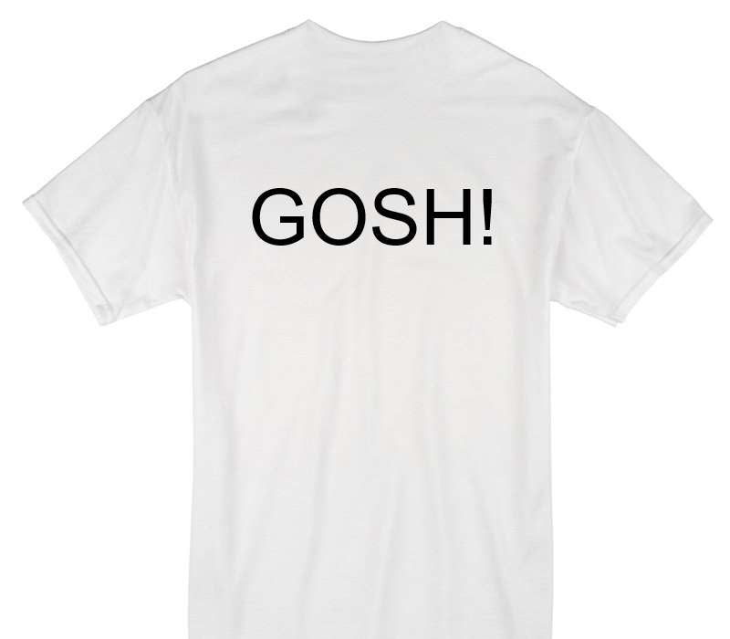 Custom Gildan 100% Cotton White T-Shirt